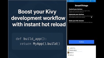 Boost your Kivy development workflow with instant hot reload! Kivy  Hotreload Demo 01