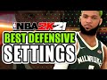 Nba 2k21 best defensive settings  lockdown defense tips  tutorial