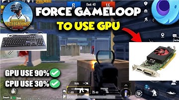 🔧Gameloop CPU Usage FIXED from 100% to 20%!✅ | GPU 80 % | i7 prime
