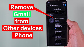 How to logout gmail from other devices from mobile