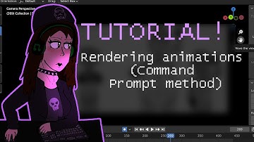 Tutorial: How to Render Blender animations with Command Prompt Method.