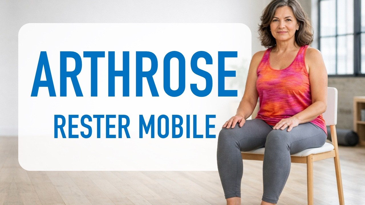 CHAQUE MATIN : rester mobile malgré l'arthrose - exercices en position assise