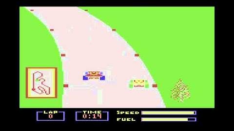 Pitstop - Commodore 64 / C64 / CBM 64 by Epyx
