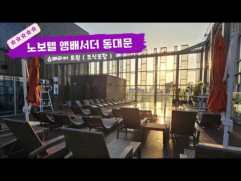   노보텔 앰배서더 동대문 호텔 슈페리어 트윈 후기 객실 수영장 조식 부대시설 리뷰