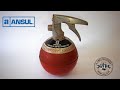 Vintage Ansul BALL Fire Extinguisher Restoration