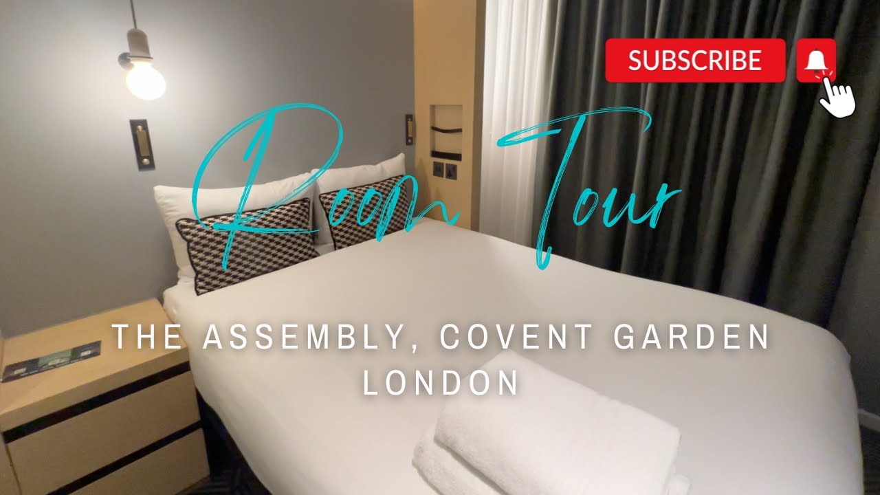 QUICK HOTEL ROOM TOUR Assembly Covent Garden London ROOF TOP