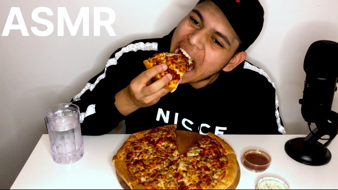 ASMR CHICKEN TANDOORI PIZZA ¦ UK MUKBANG ¦ *REAL EATING SOUNDS*