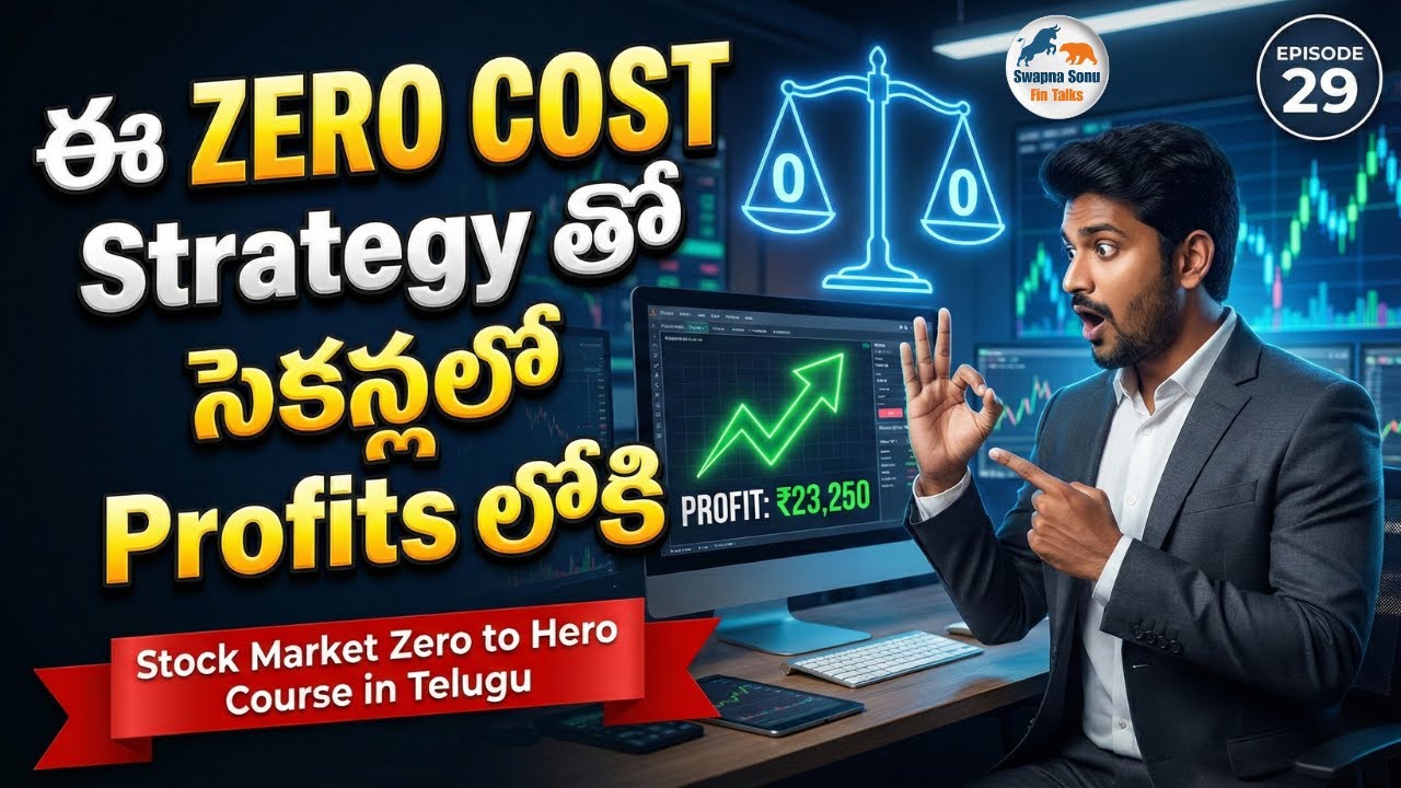 Stock Market Zero to Hero Course in Telugu | Ep29 | Advanced Option Selling: Ratio Spreads Strategy
