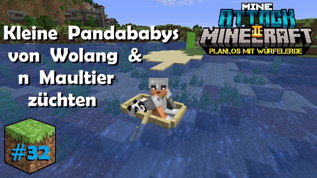 Mineattack 2 #32 Pandas abholen, Pferde mit Esel kreuzen, Besichtigung bei Zazu / Minecraft