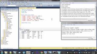 Tutorial Query SQL | SQL Server Create Table | Membuat Tabel Barang | Tutorial IT