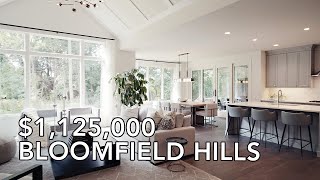 1.125M Builder Model in Bloomfield Hills, MI