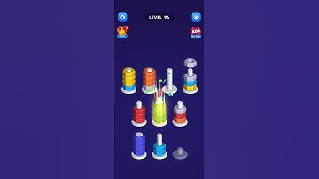 nut sort puzzle level 96 #games  #androidpuzzlegame #realpuzzlegames #puzzle