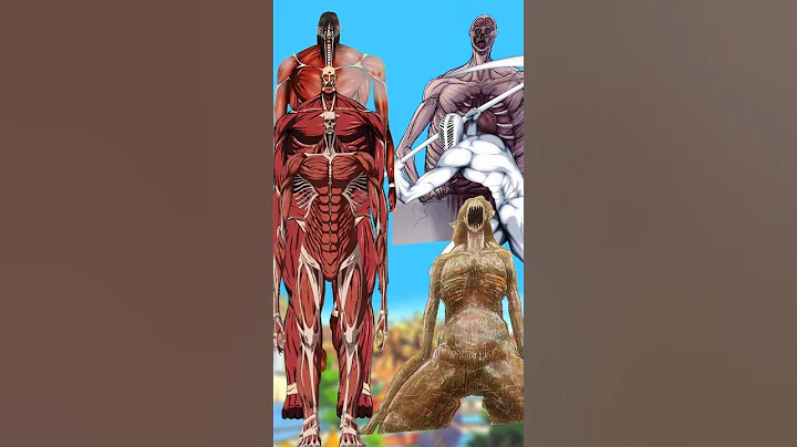 Eren, Bertholdt & Armin Colossal Titan Vs All Titan's