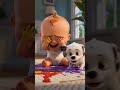Deniss playing the with colours 😍🩷💚❤️💙💜💛🤎🤍🩶#summershorts #fpyシ #cartoon #funnyshorts