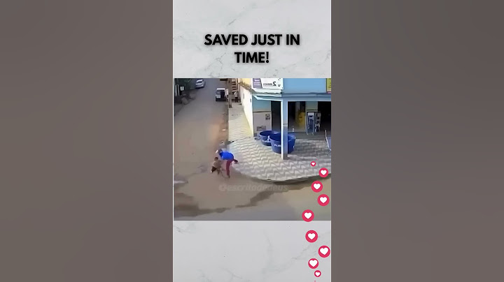 SAVED JUST IN TIME! #rescue #closecall #drama #intense #hero