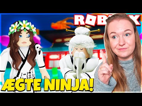 SÅDAN BLIVER DU EN ÆGTE NINJA! | Roblox: Ninja Training Obby