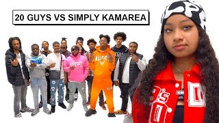 20 GUYS VS 1 INFLUENCER: SIMPLY KAMAREA