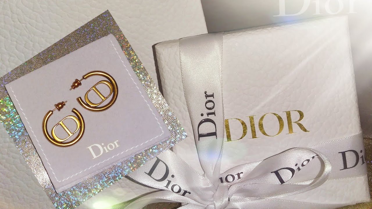 👑 DIOR 👑 30 MONTAIGNE HOOP EARRINGS | 2020 Collection | Luxury Earrings ...