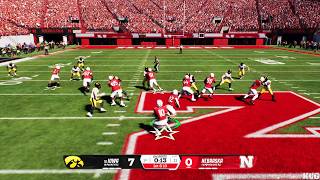 College Football 27 - Iowa Hawkeyes vs Nebraska Cornhuskers - Gameplay (PS5 UHD) [4K60FPS]