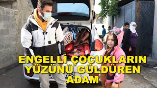 Engelli Çocukların Yüzünü Güldüren Adam