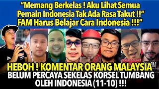 Heboh! Komentar Orang Malaysia Belum Percaya Se Kelas Korea Selatan Tumbang Oleh Indonesia 11-10