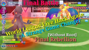 Final Battle || World League Live Hack Again in Pocketown || POKEMON BATTLE BY GAME GUARDIAN