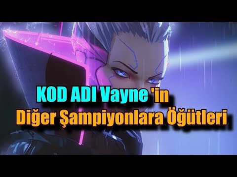 Kod Adı Vayne'in Diğer Şampiyonlara (Robotlara) Öğütleri (Türkçe Replikleri) l Quaxanos l