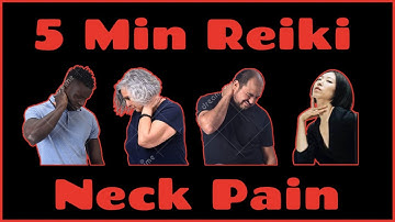 REIKI FOR NECK PAIN l 5 MINUTE SESSION l  HEALING HANDS SERIES 🙏🙏🙏