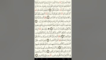 ماهر المعيقلي سورة الشوري مكتوبة صفحة 486 مصحف المدينة المنورة جودة عالية