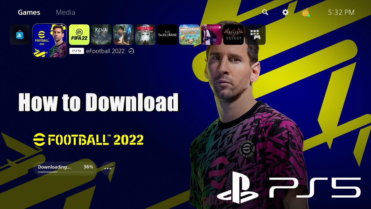 eFootball 2022 está disponível gratuitamente para PS4 e PS5 - PSX