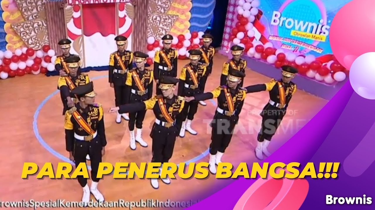 Penampilan Tim PASKIBRAKA SMK 1 Majalengka Keren Banget!!! | BROWNIS (17/8/22) P2