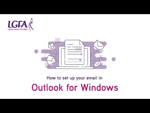 Using Microsoft Outlook for Windows to Access your LGFA Email
