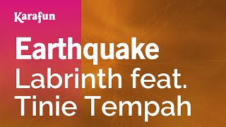 Earthquake - Labrinth & Tinie Tempah | Karaoke Version | KaraFun screenshot 5