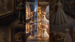 "From Poor to Powerful 💔➡️👗 | Puppy’s Success Story Will Make You Emotional” #shorts #dog #dogs