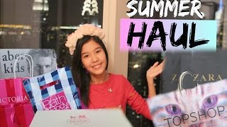 Summer Clothing Haul + Outfit Ideas