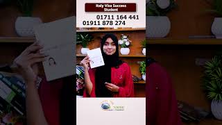Dream Journey Begins in Italy | Student Visa Success Story | Study Abroad in Italy