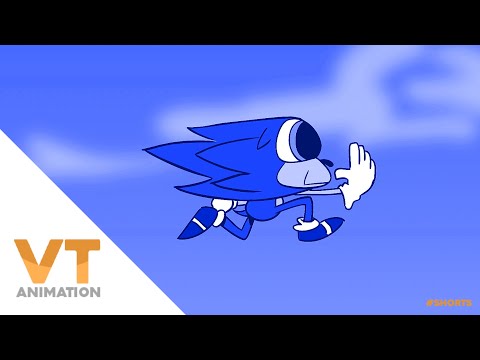 Turn Left: A Sonic Short Animation - VTAnimation #shorts