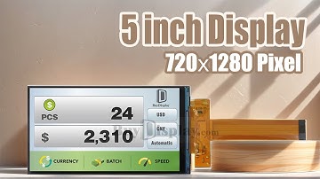 5 inch 720x1280 IPS TFT LCD Display MIPI Interface ILI9881 Controller