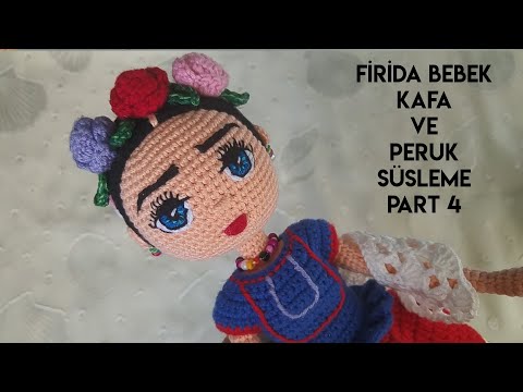 #amigurumifrida kafa yapımı part 4 (Englishsubtitle)