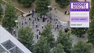 North Texas student protestors call for immigration officials to release pro-Palestinian activist