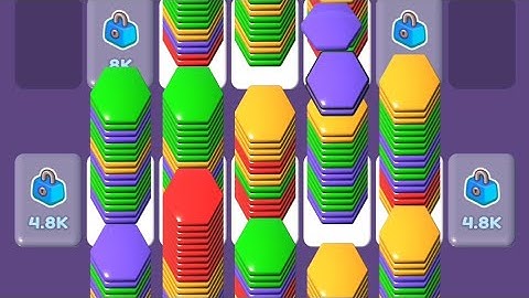 SATISFYING CARD SHUFFLE SORT GAMEPLAY part 2