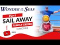 Wonder Of The Seas, Maiden Voyage Family Cruise Part 1 SAIL AWAY #royalcarribean #wonderoftheseas