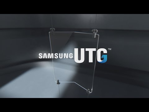Samsung Display Foldable OLED: UTG