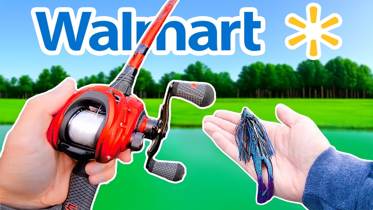 Walmart CHEAP vs EXPENSIVE Budget Fishing Challenge!