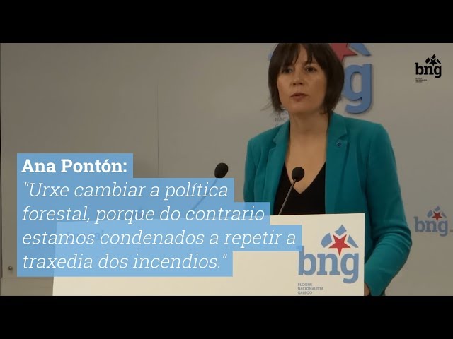 Se non cambiamos a pol&iacute;tica forestal, estamos condenados a repetir a traxedia dos incendios