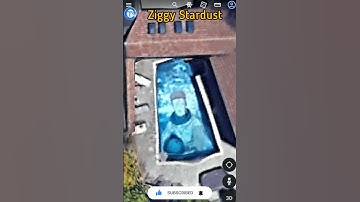 Ziggy Stardust(but in Water) on Google Earth #Shorts #Googleearth