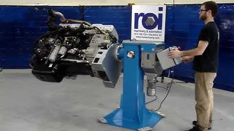 ROI Machinery & Automation: Rotating Engine Stand