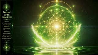 HARMONIC GEOMETRY FLOW β Emerald Resonance Driftπ Sacred Ambient Journey | Natural Spirit Experience