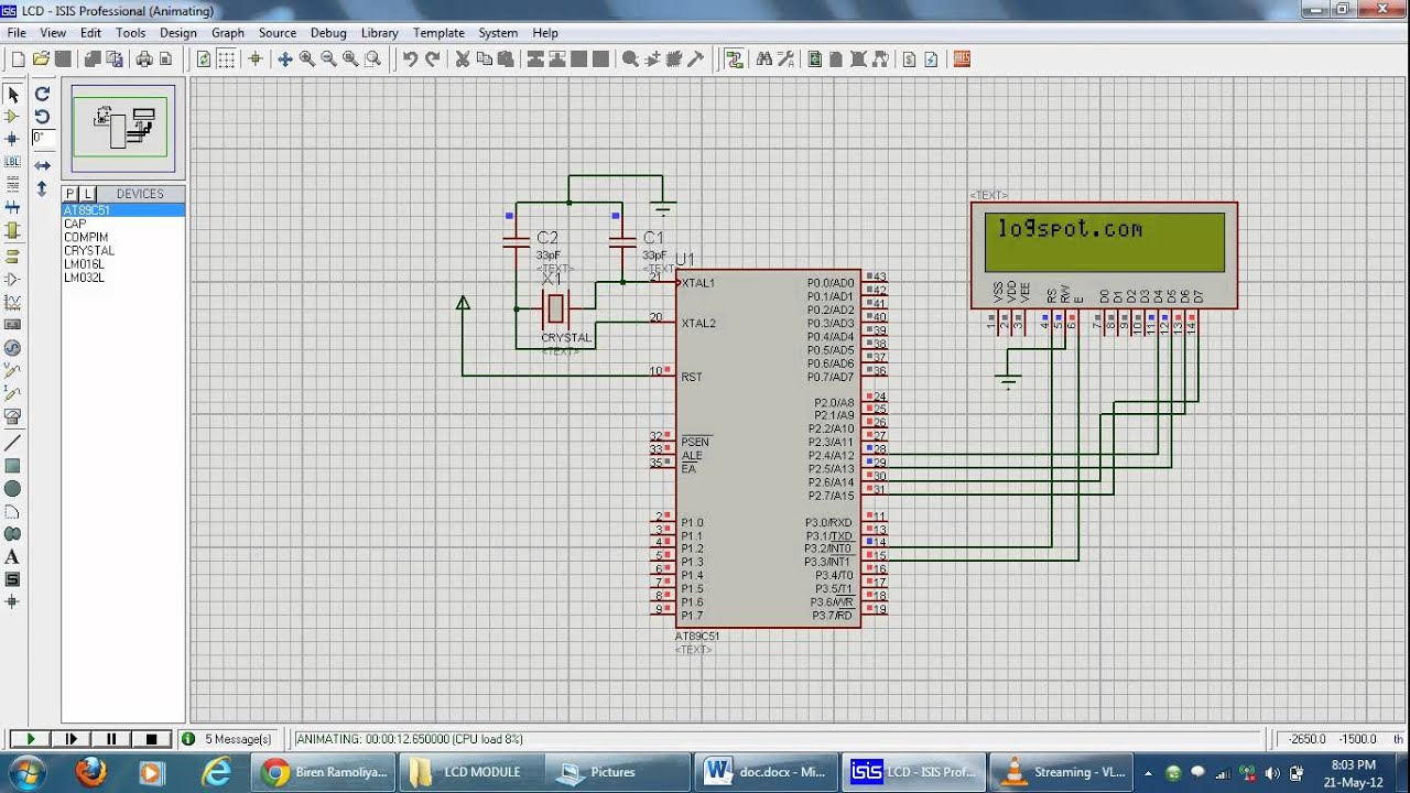 using multisim with arduino