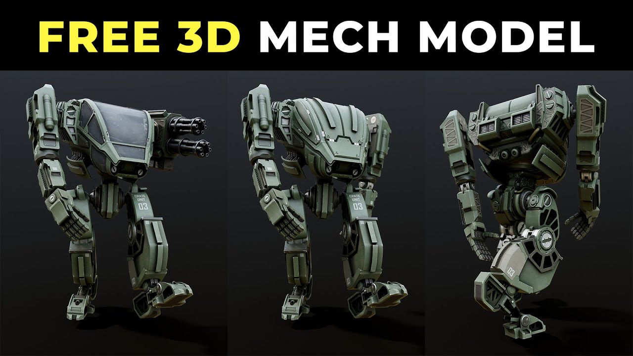 This FREE 3D Model is AWESOME!! - YouTube